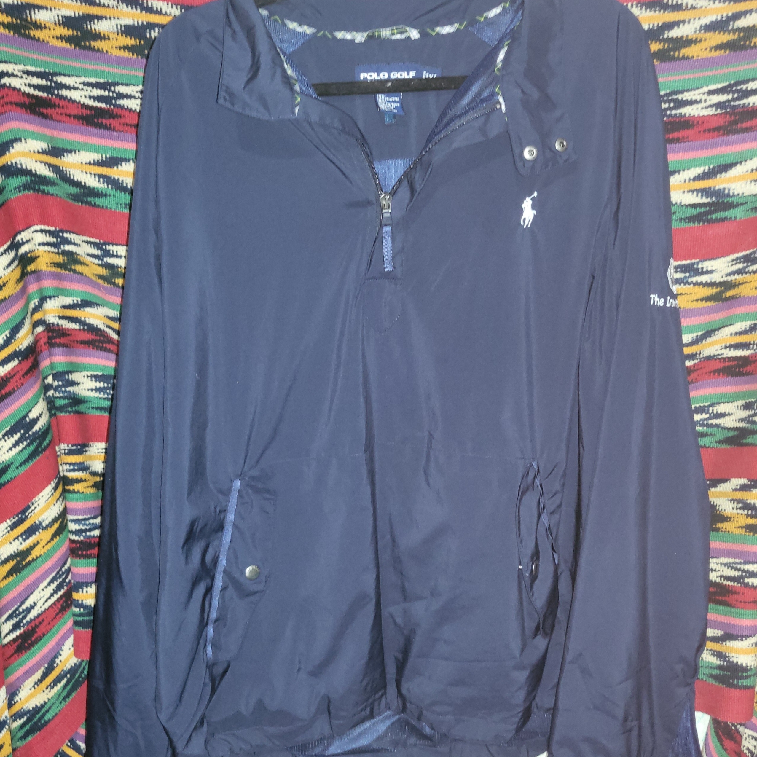 Ralph Lauren Polo Golf Navy Windbreaker Jacket